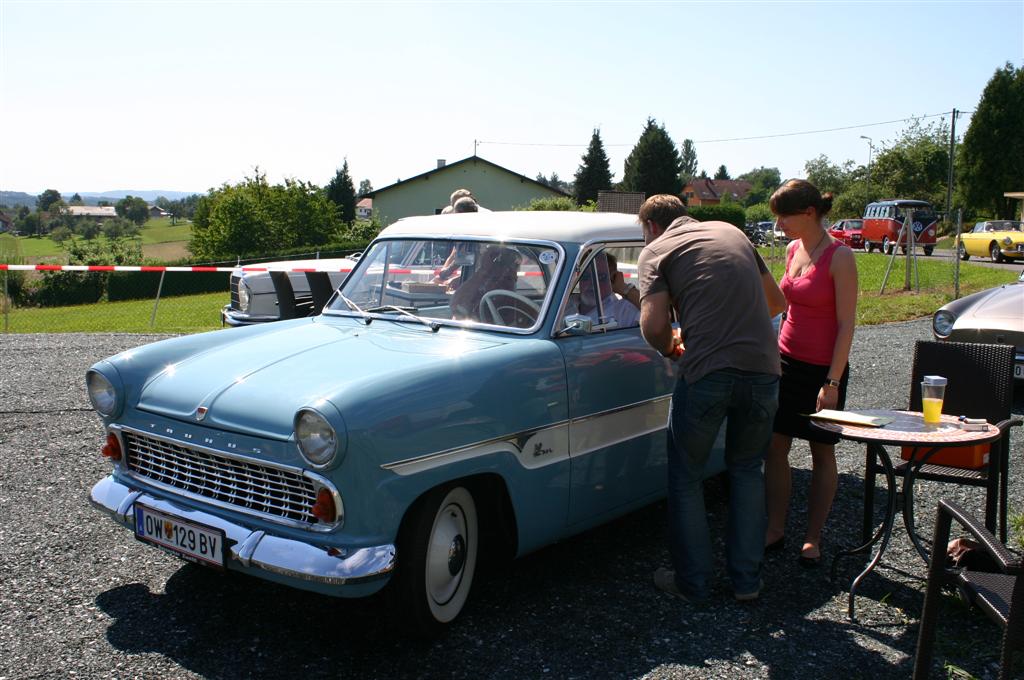 2010-08-08 Oldtimertreffen beim Clubkollegen Kranz